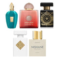 Set Descoperire Nișă — sticlele Xerjoff Erba Pura, Amouage Guidance 46, Initio Oud for Greatness, Initio Musk Therapy și Nishane Hacivat